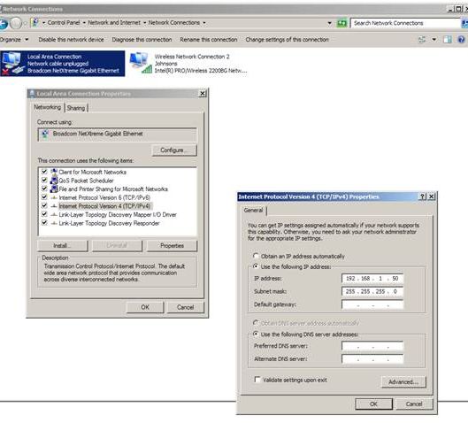 Seet IP address example